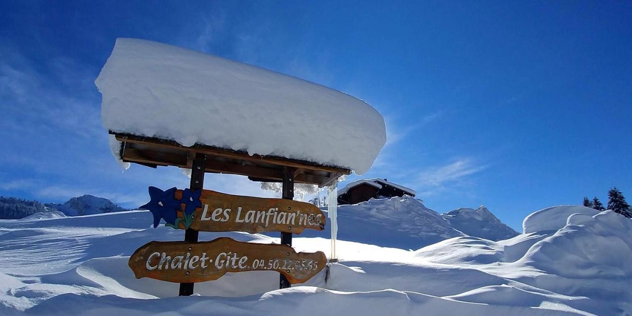Gîte les Lanfiannes Thorens-Glières Extérieur photo