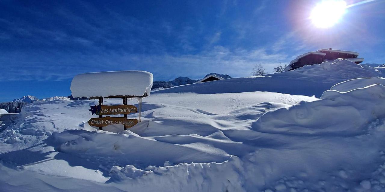 Gîte les Lanfiannes Thorens-Glières Extérieur photo